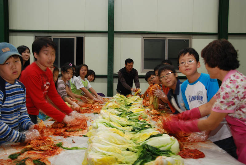 온곡초 1차 김치만...