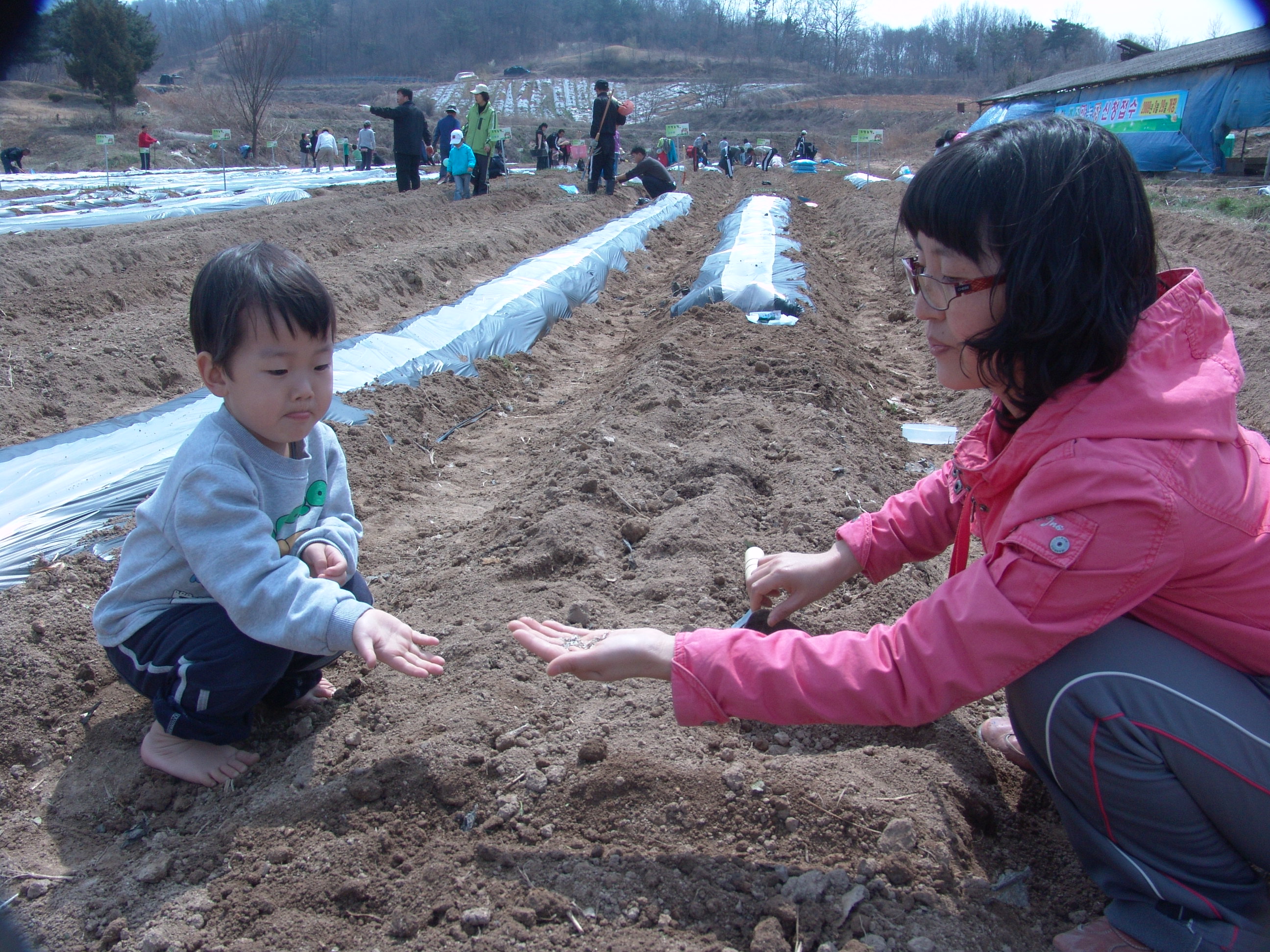 주말농장 개장식